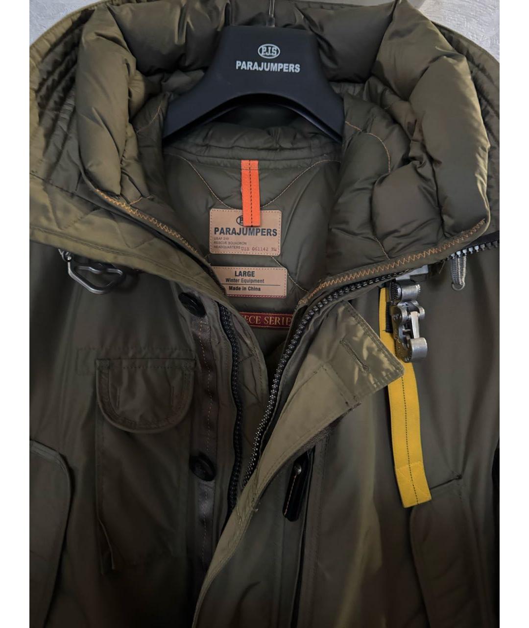 PARAJUMPERS Хаки парка, фото 2