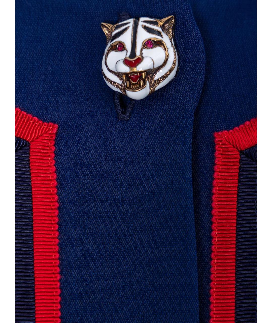 GUCCI Бежевое шерстяное повседневное платье, фото 3
