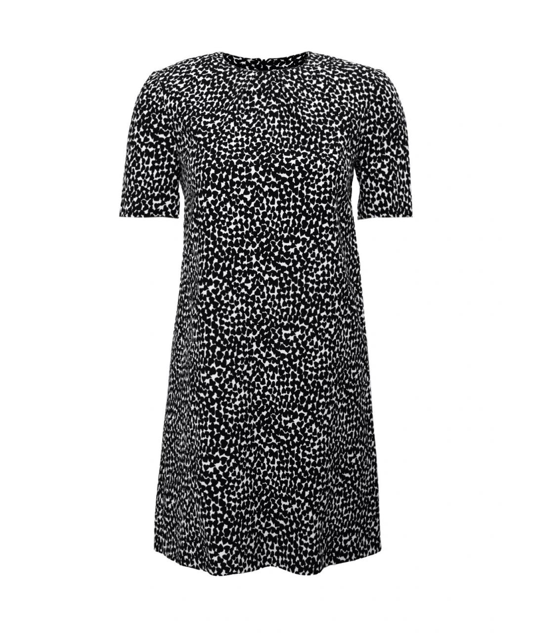 SAINT LAURENT Черное вискозное повседневное платье, фото 1