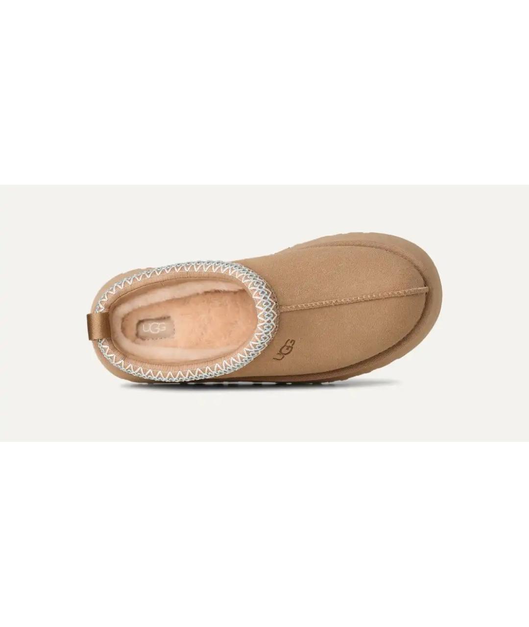 UGG AUSTRALIA Бежевые замшевые ботинки, фото 5