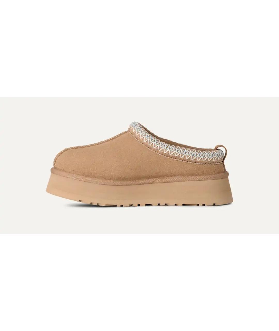 UGG AUSTRALIA Бежевые замшевые ботинки, фото 3