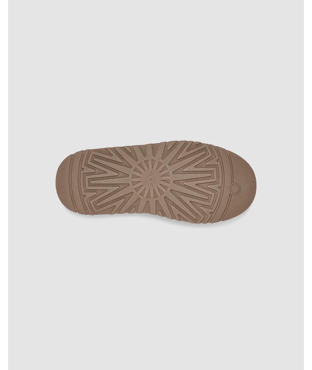 UGG AUSTRALIA Коричневые замшевые ботинки, фото 6