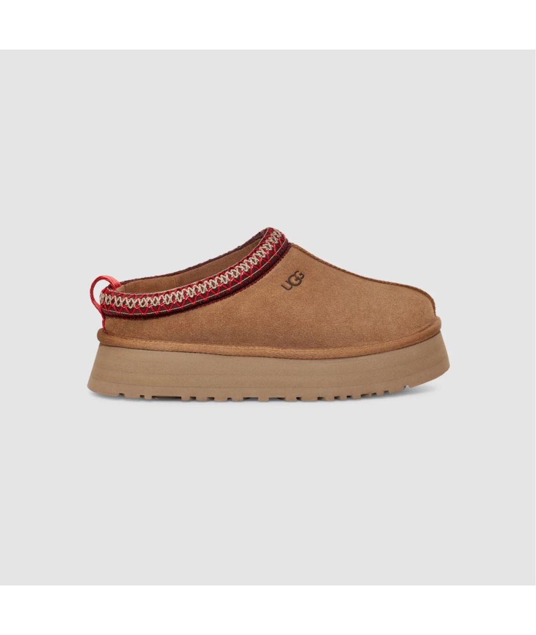 UGG AUSTRALIA Коричневые замшевые ботинки, фото 7