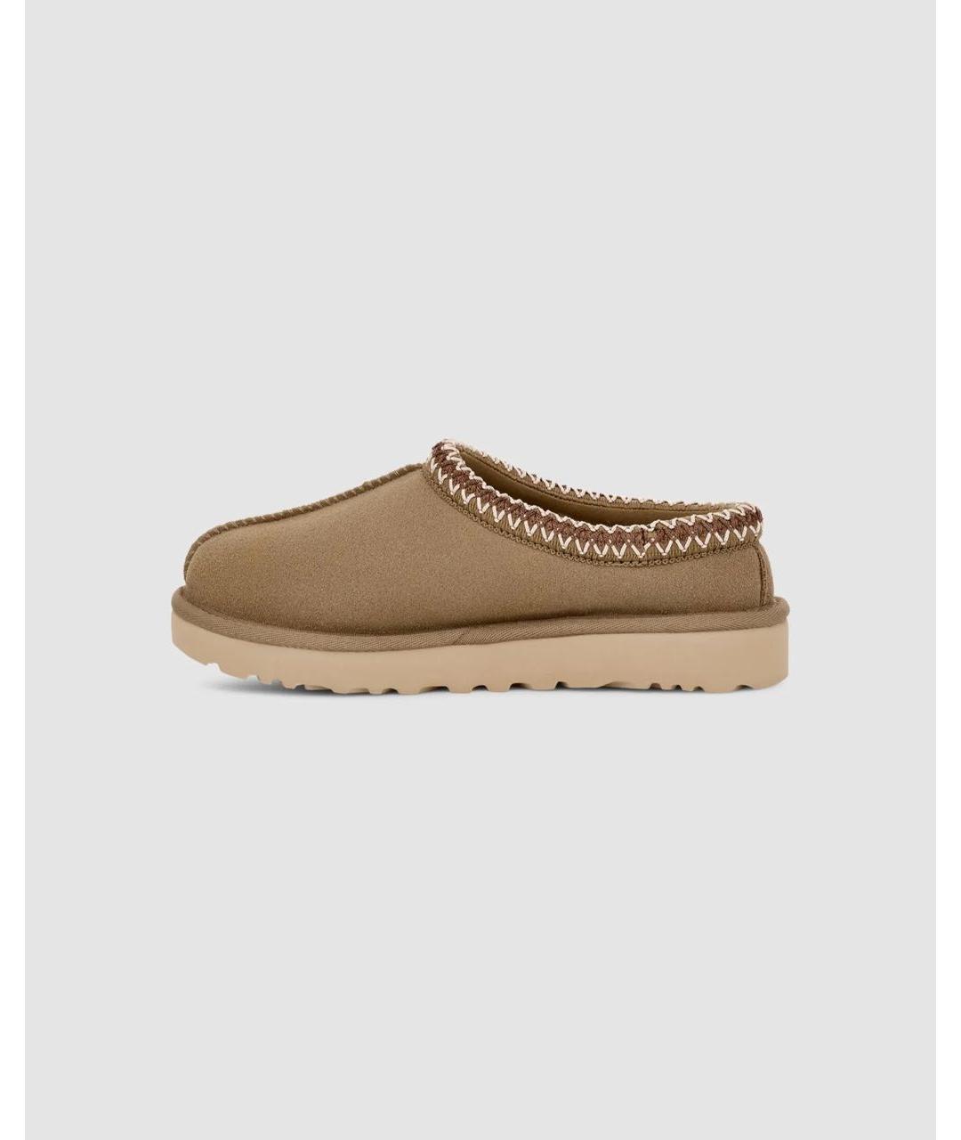 UGG AUSTRALIA Бежевые замшевые ботинки, фото 3
