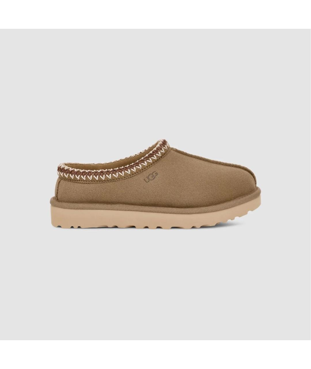 UGG AUSTRALIA Бежевые замшевые ботинки, фото 7