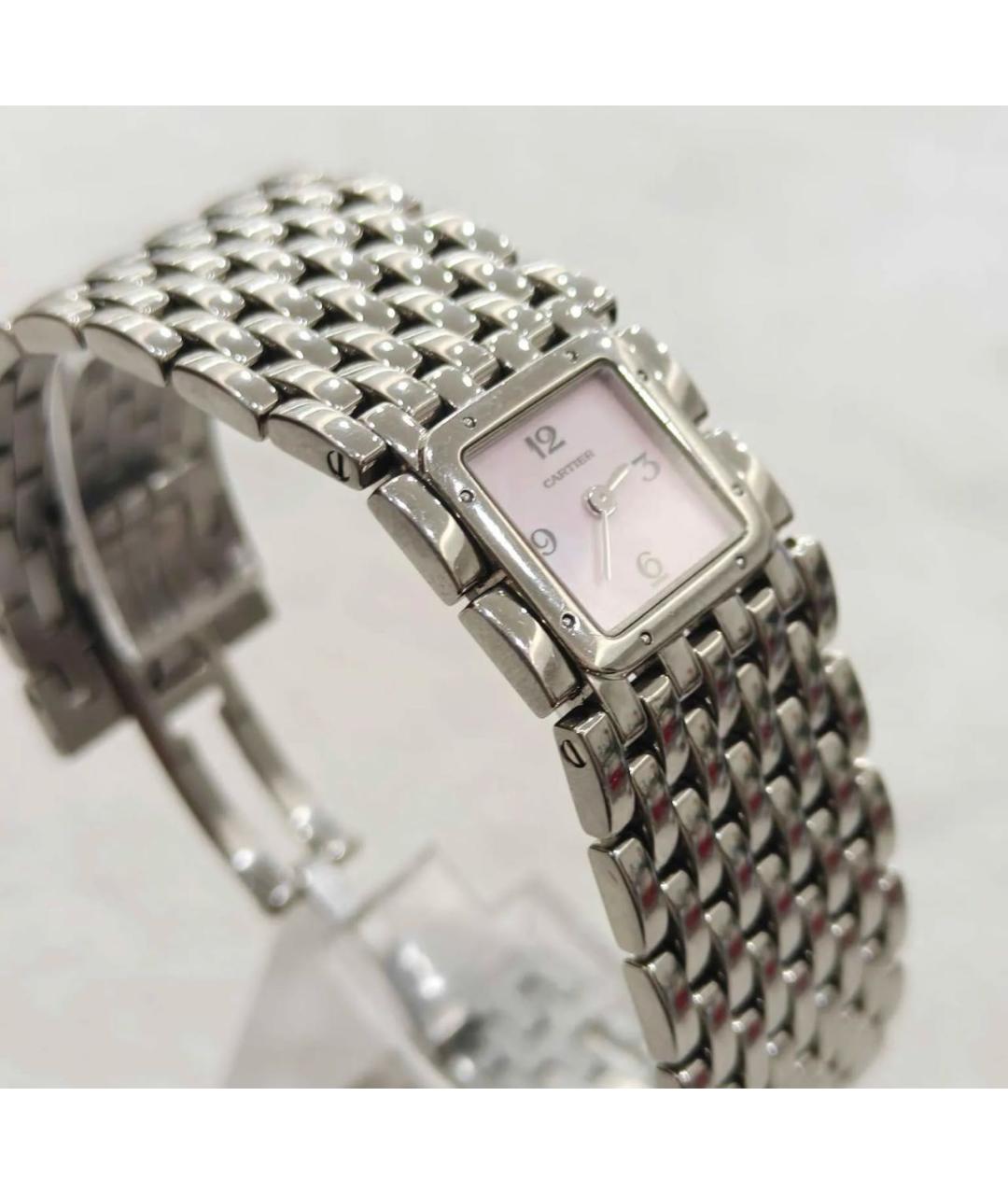CARTIER Серебряные часы, фото 4