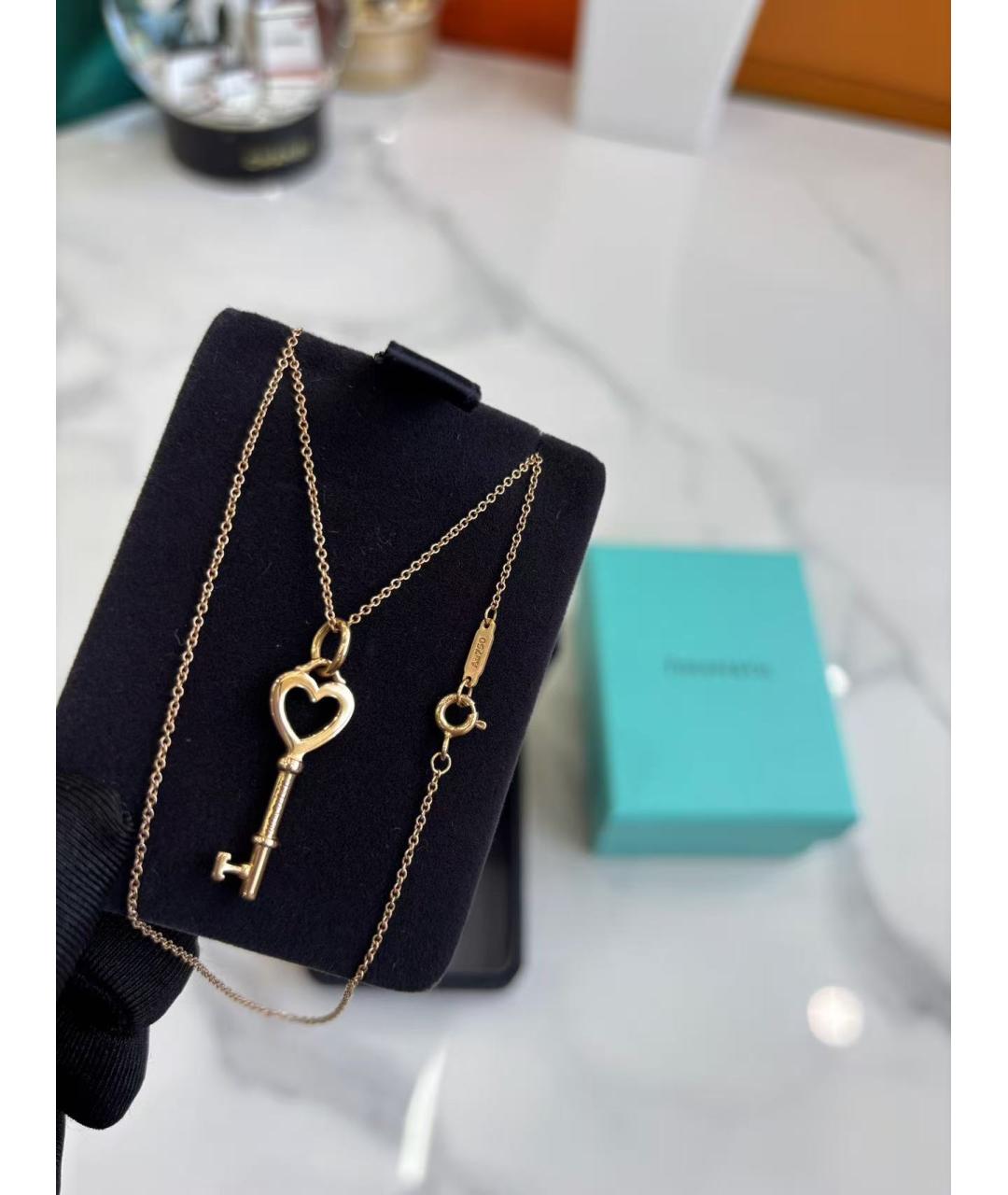 TIFFANY&CO Золотое колье из розового золота, фото 4