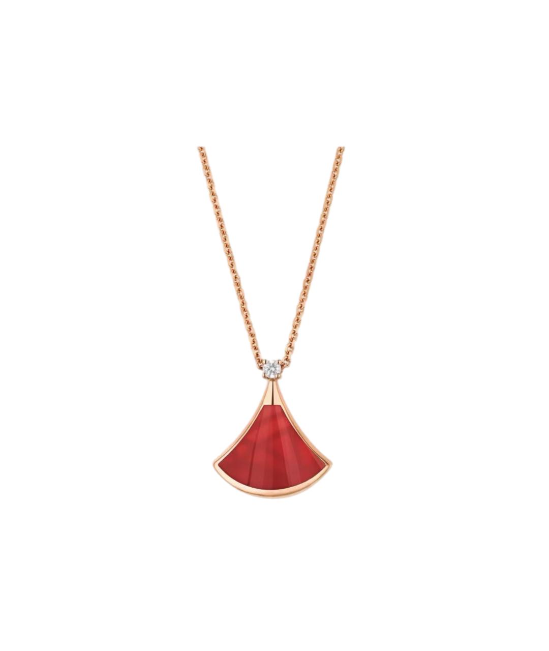 BVLGARI Золотое колье из розового золота, фото 1