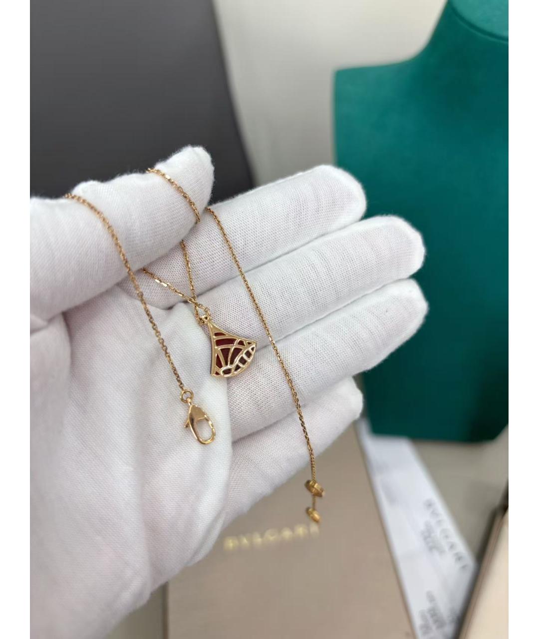 BVLGARI Золотое колье из розового золота, фото 4