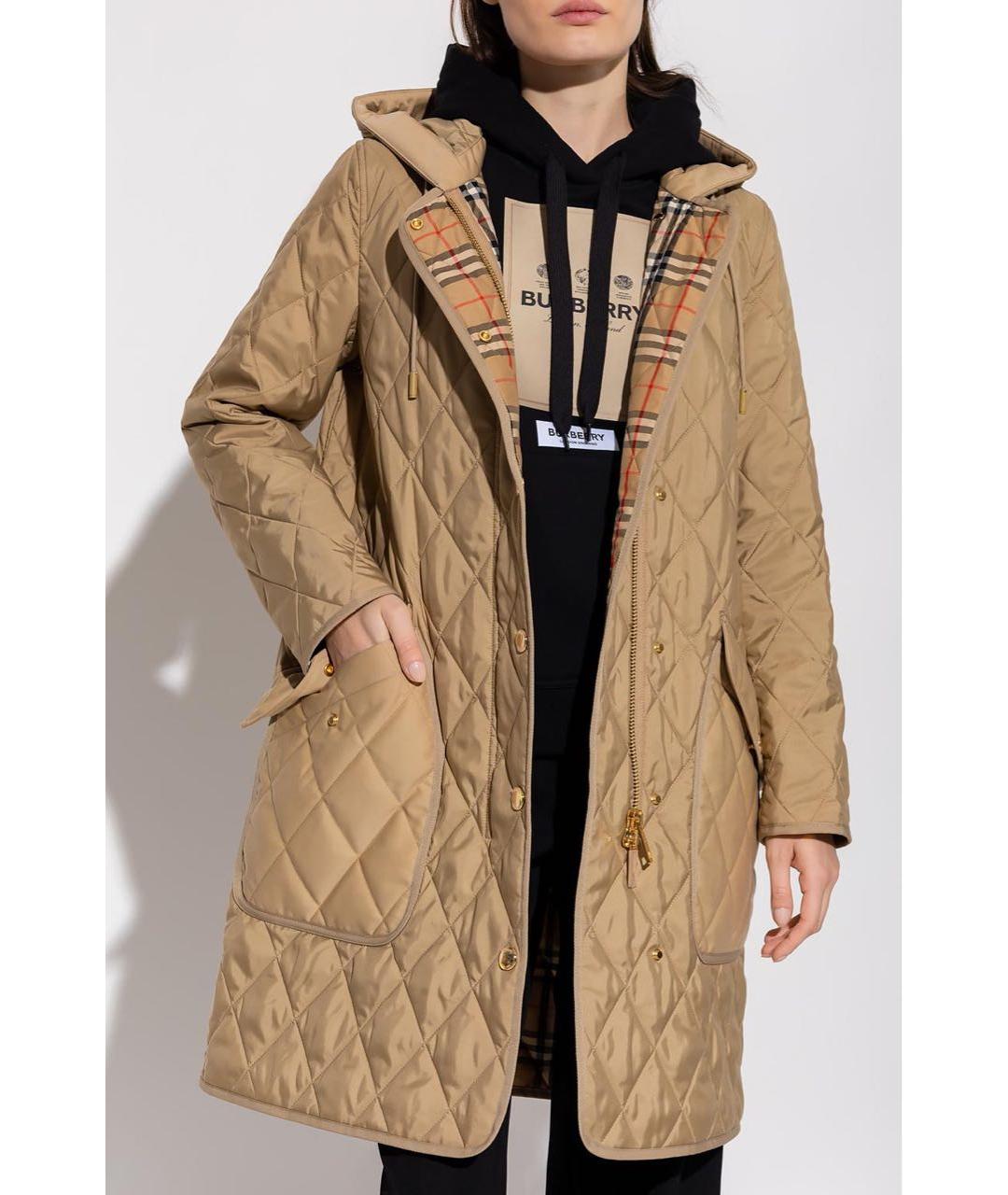BURBERRY Бежевая куртка, фото 2