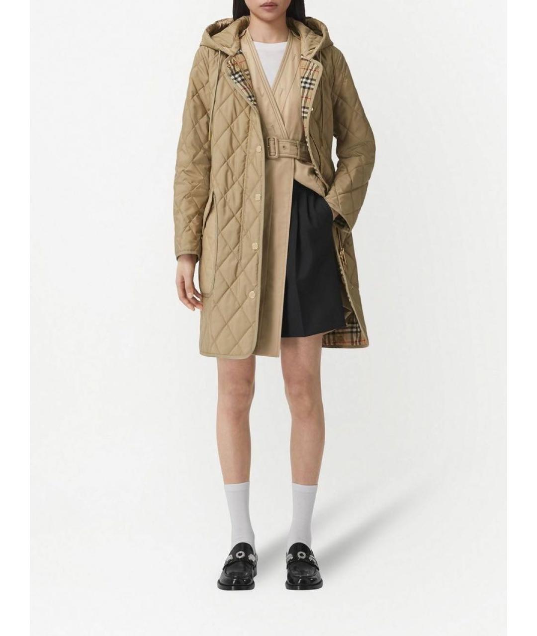 BURBERRY Бежевая куртка, фото 4