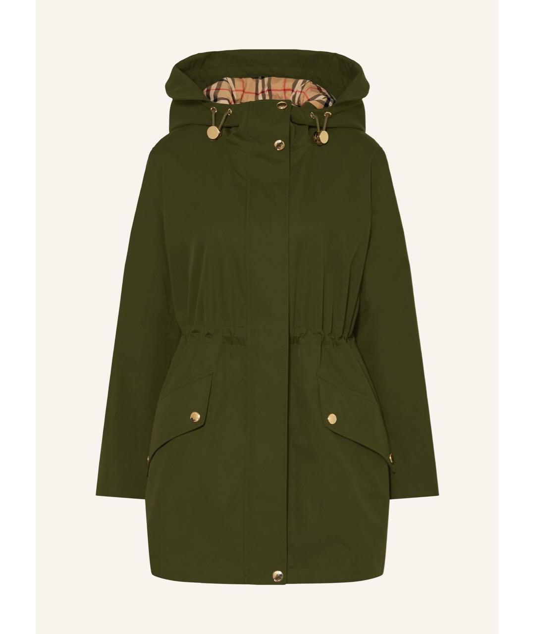 BURBERRY Хаки парка, фото 4