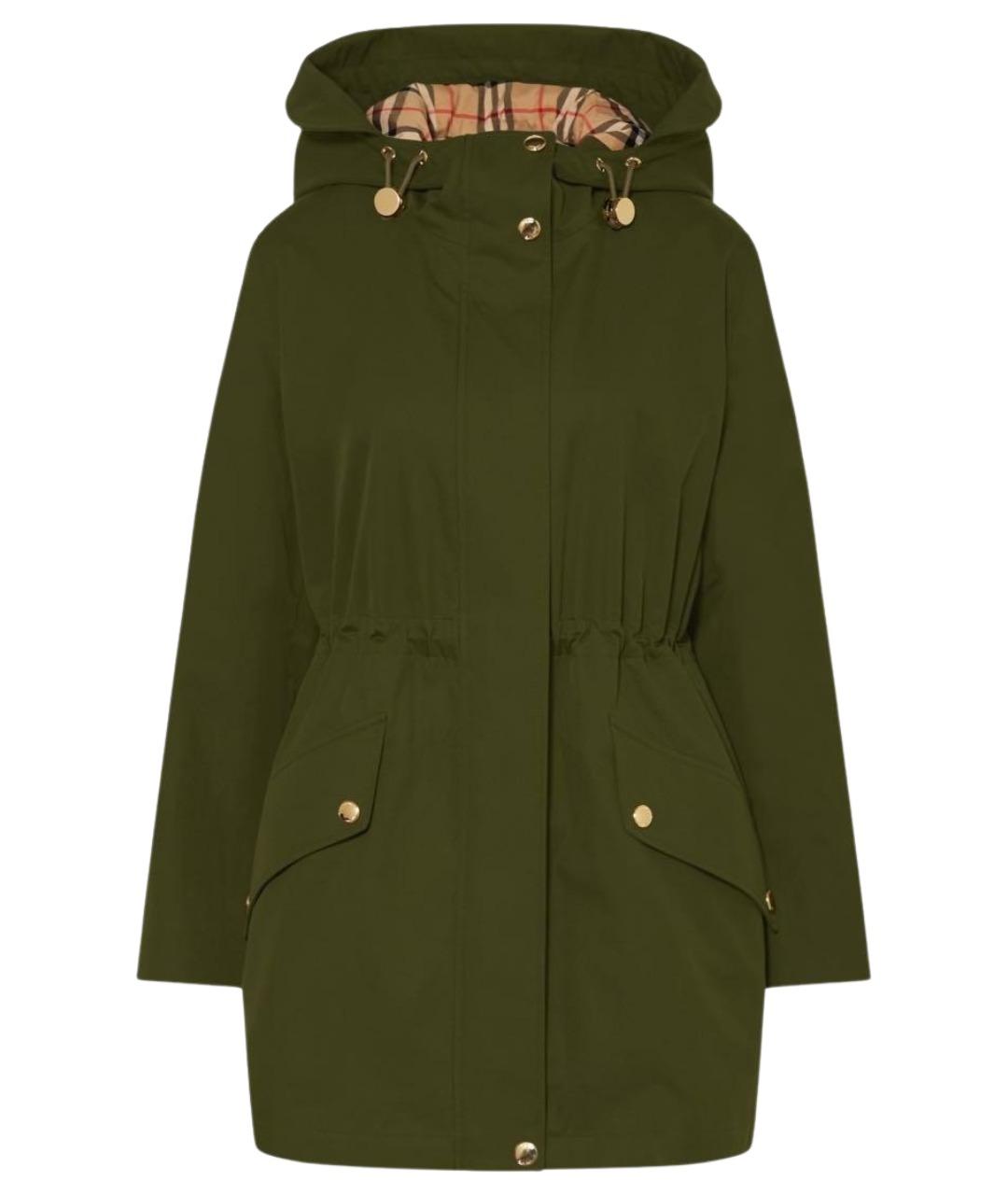 BURBERRY Хаки парка, фото 1