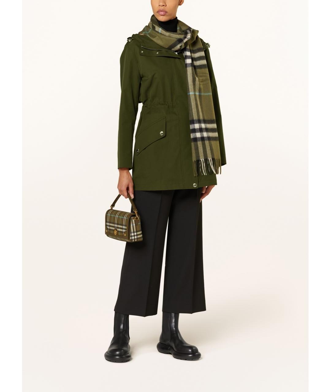 BURBERRY Хаки парка, фото 3