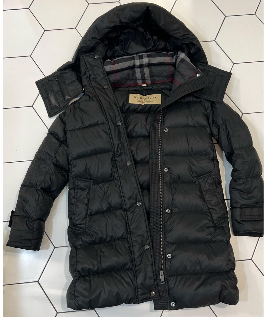 BURBERRY Черный пуховик, фото 5