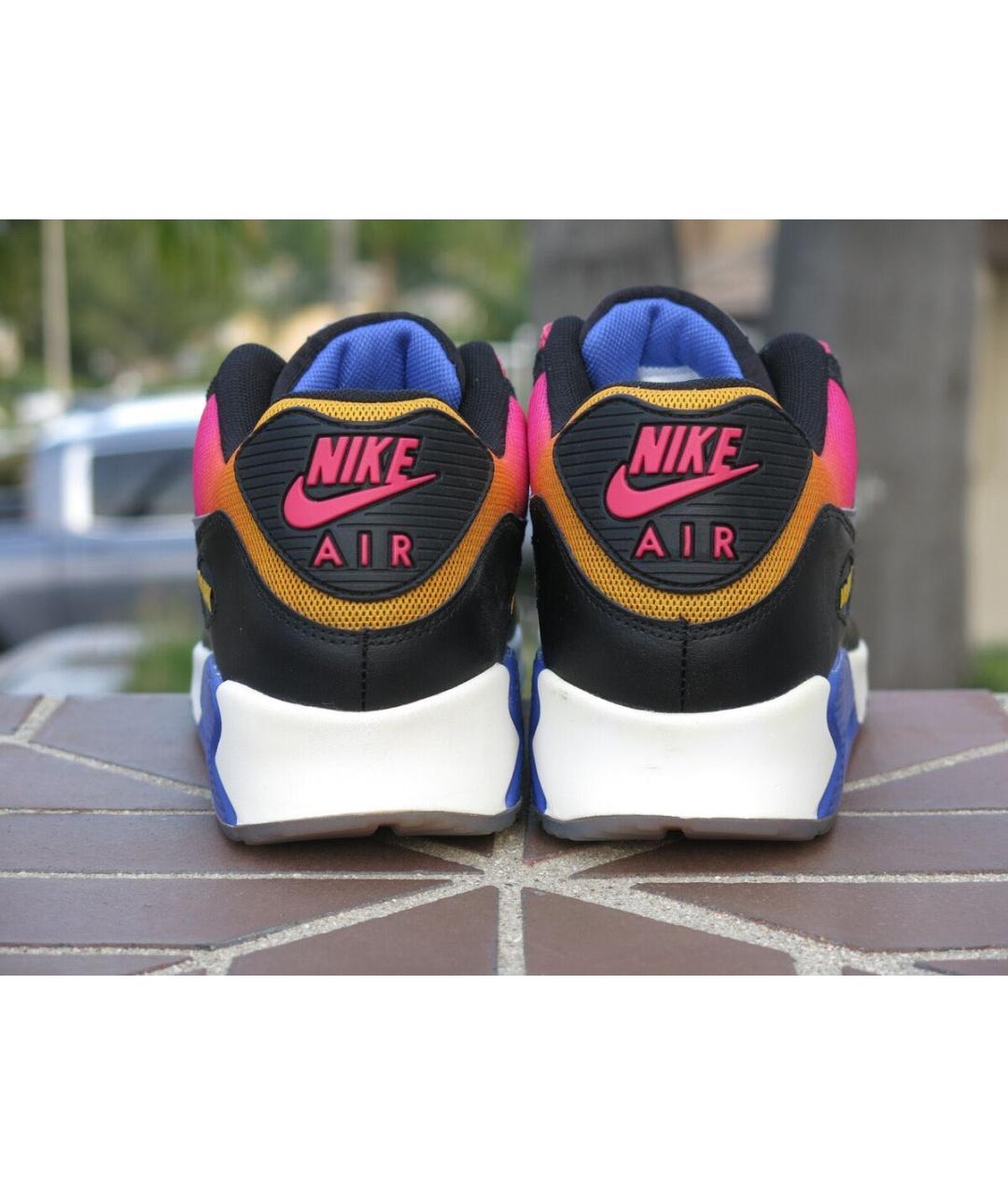 NIKE Мульти кожаные низкие кроссовки / кеды, фото 6