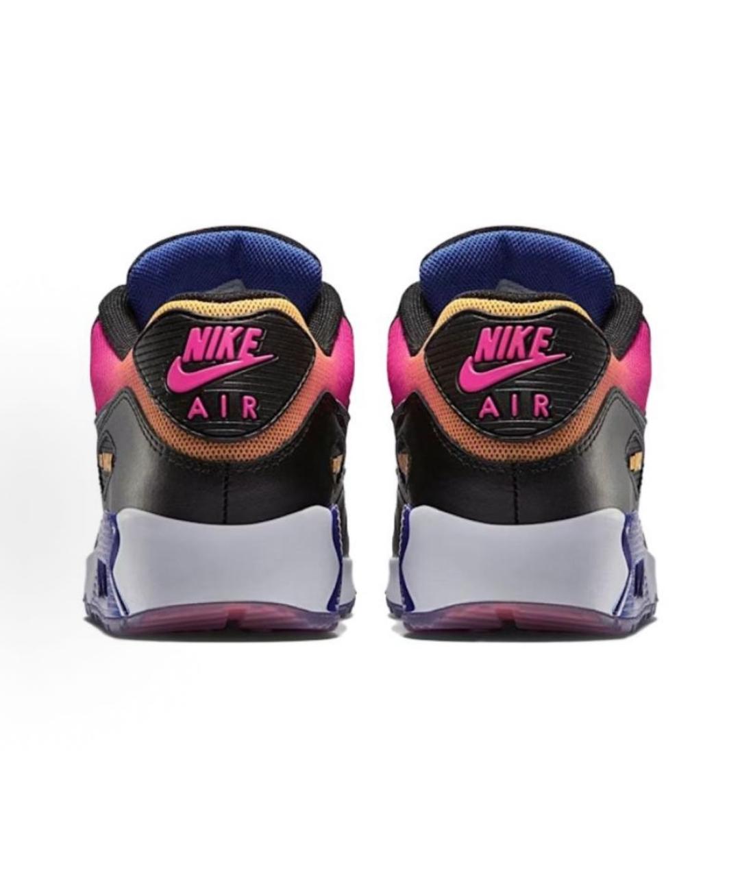 NIKE Мульти кожаные низкие кроссовки / кеды, фото 4