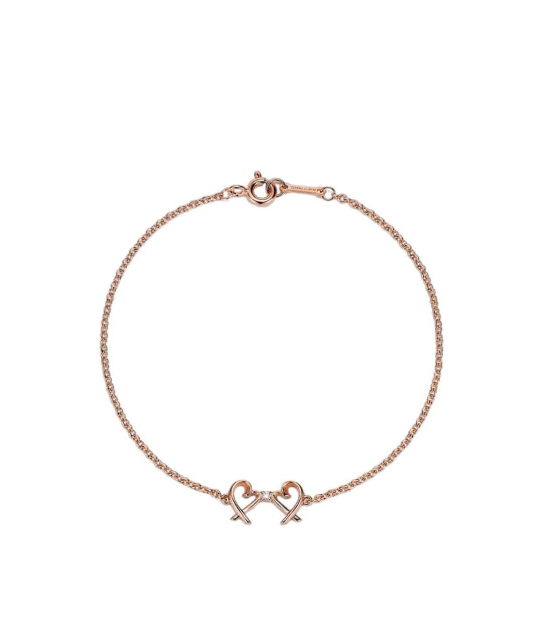 TIFFANY&CO Золотой браслет из розового золота, фото 1