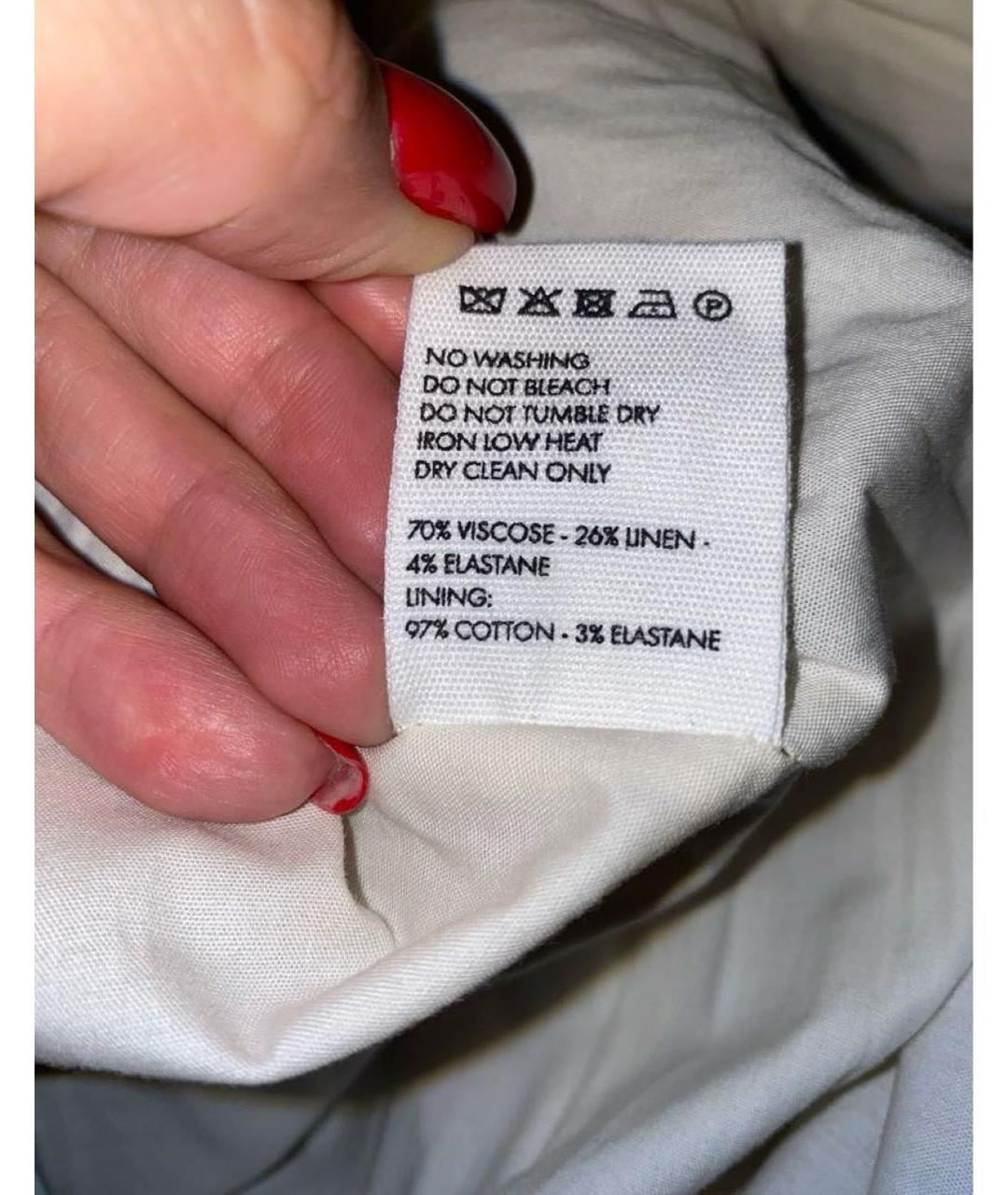 JACQUEMUS Горчичное вискозное коктейльное платье, фото 8