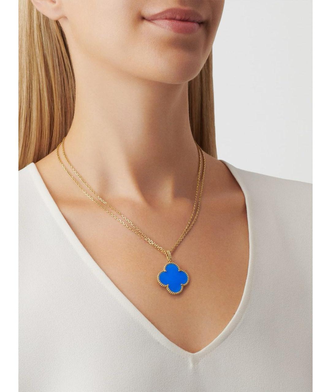 VAN CLEEF & ARPELS Золотая подвеска из желтого золота, фото 4