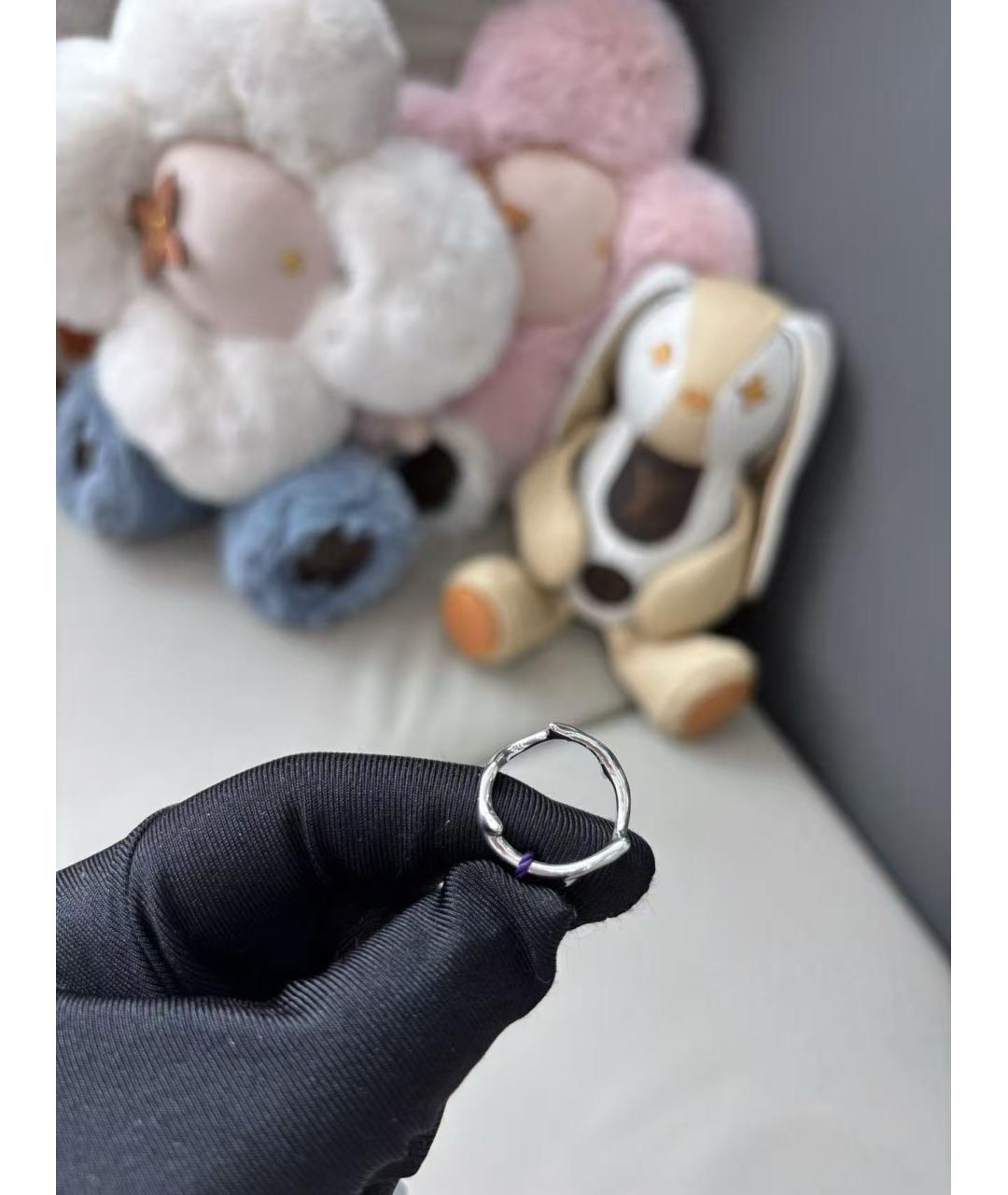 CHRISTIAN DIOR Серебряное кольцо из белого золота, фото 4