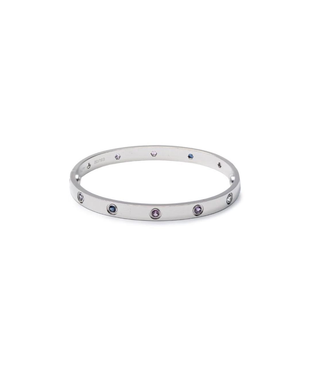 CARTIER Серебрянный браслет из белого золота, фото 1