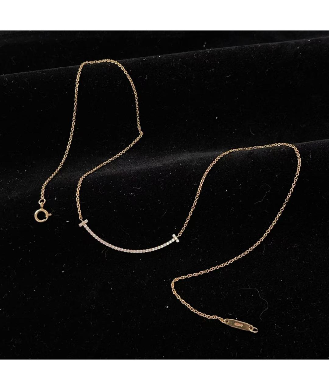 TIFFANY&CO Золотое колье из розового золота, фото 5
