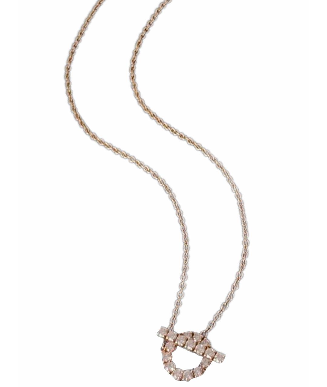 HERMES Золотое колье из розового золота, фото 1