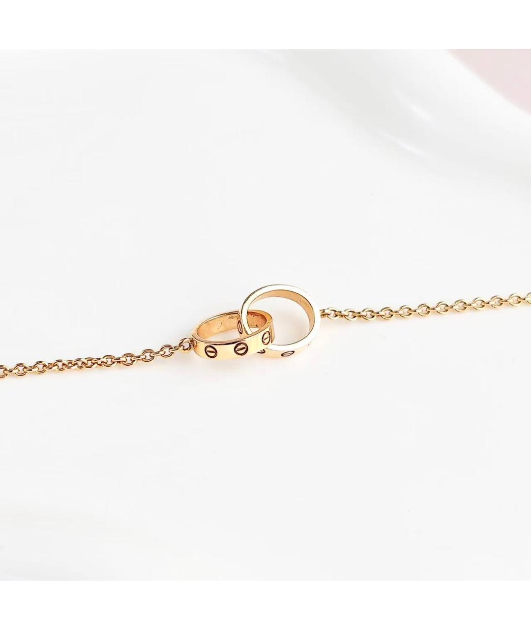 CARTIER Золотое колье из розового золота, фото 5