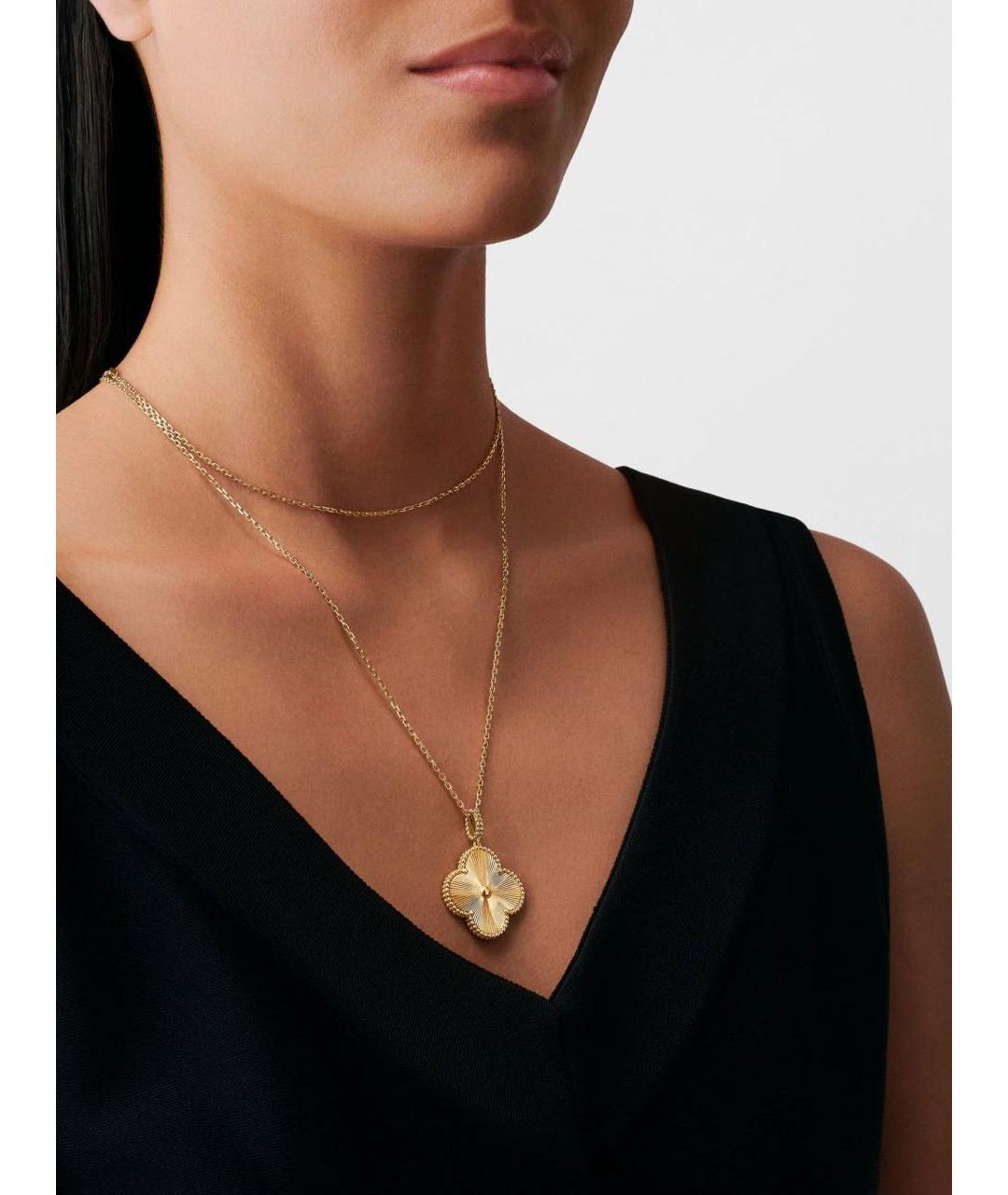 VAN CLEEF & ARPELS Золотая подвеска из желтого золота, фото 4