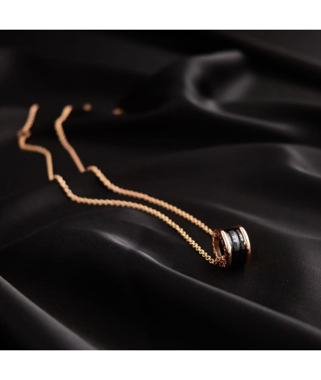 BVLGARI Золотое колье из розового золота, фото 3