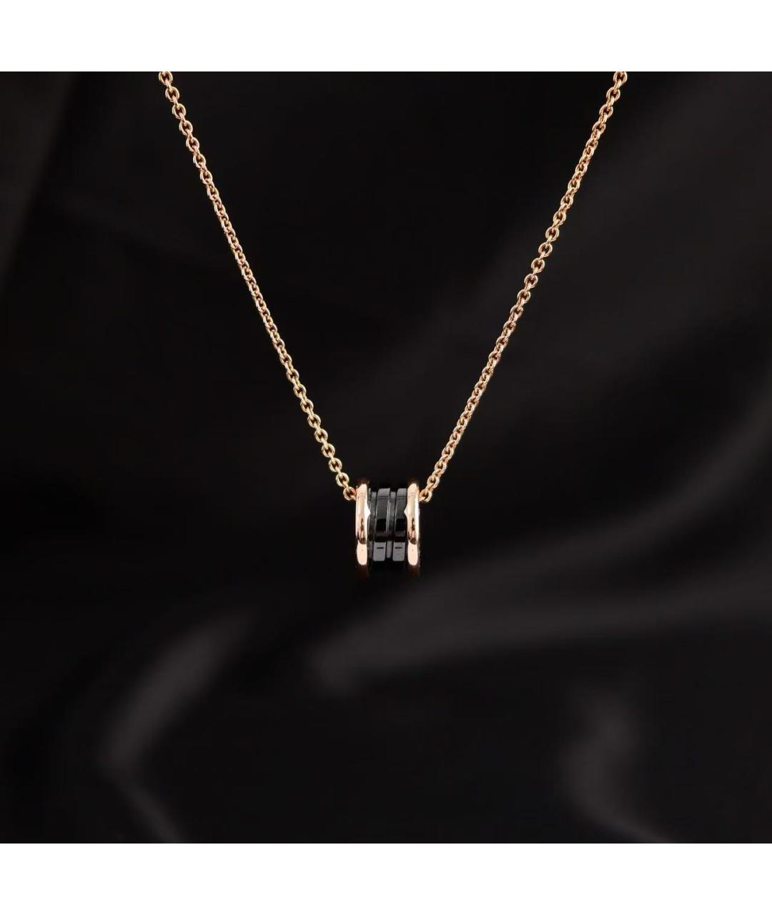 BVLGARI Золотое колье из розового золота, фото 2