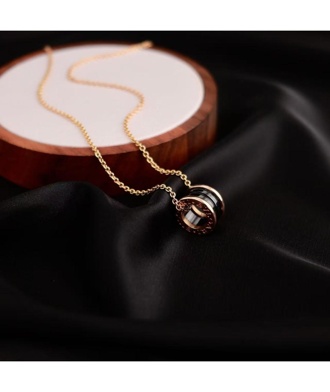 BVLGARI Золотое колье из розового золота, фото 5