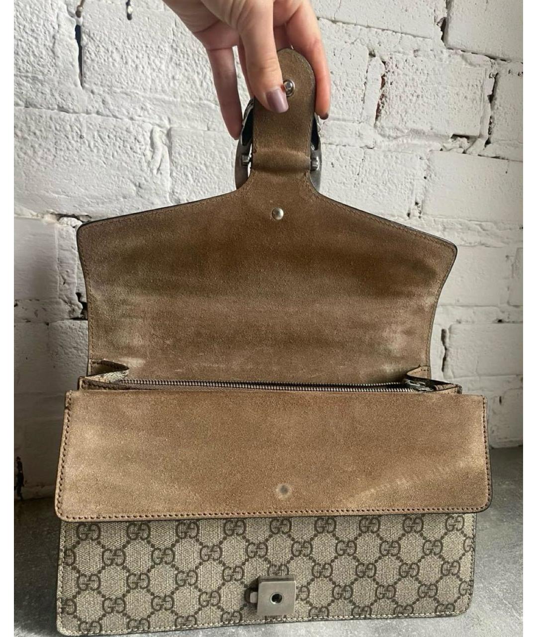 GUCCI Бежевая сумка через плечо, фото 7
