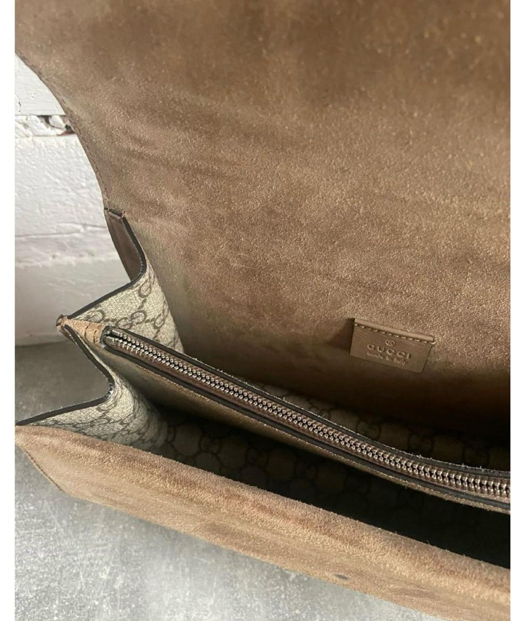 GUCCI Бежевая сумка через плечо, фото 4