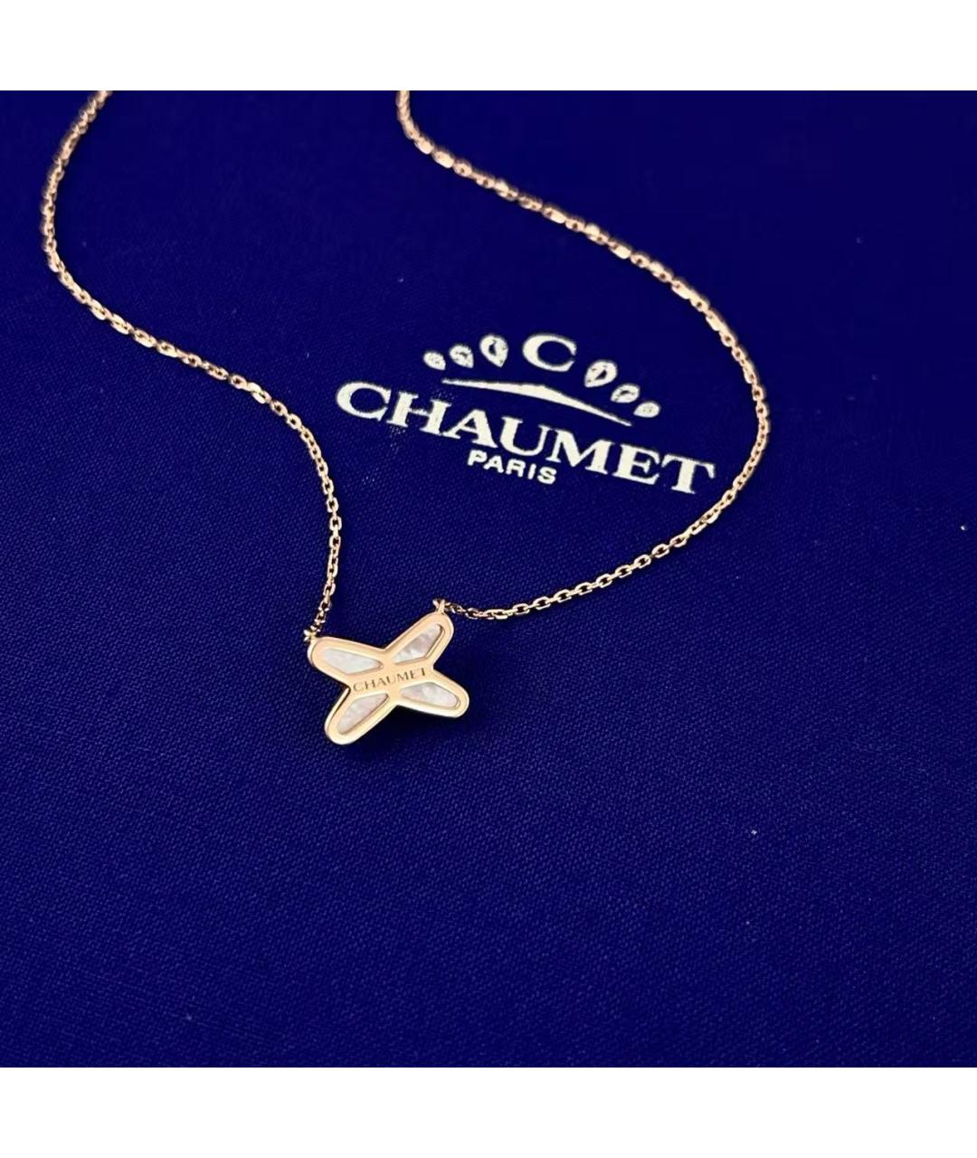 CHAUMET Золотое колье из розового золота, фото 5