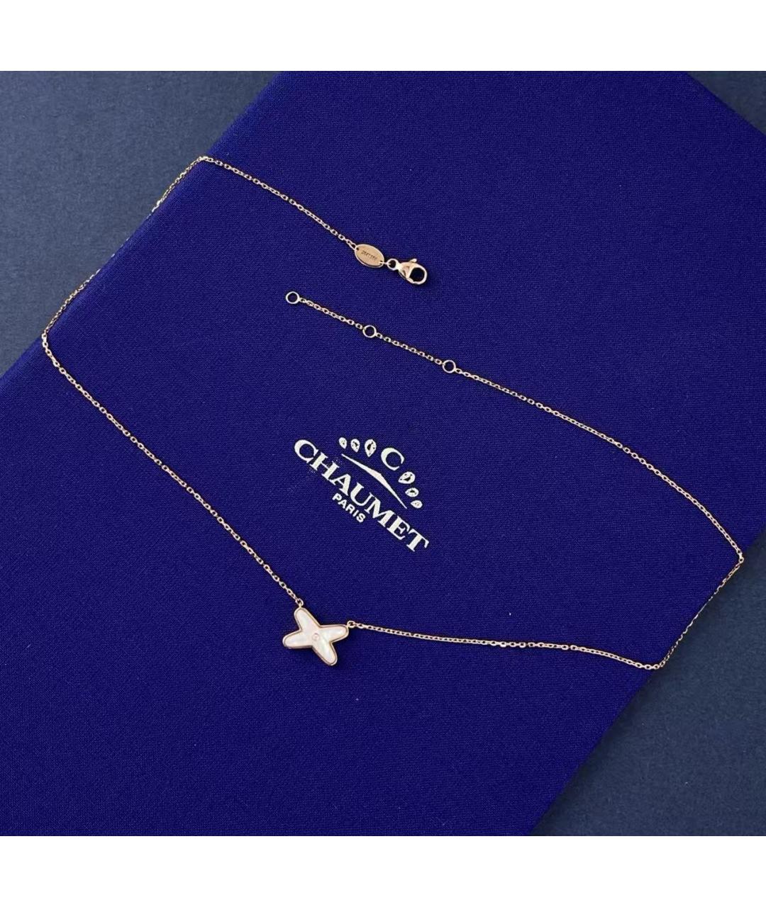 CHAUMET Золотое колье из розового золота, фото 4