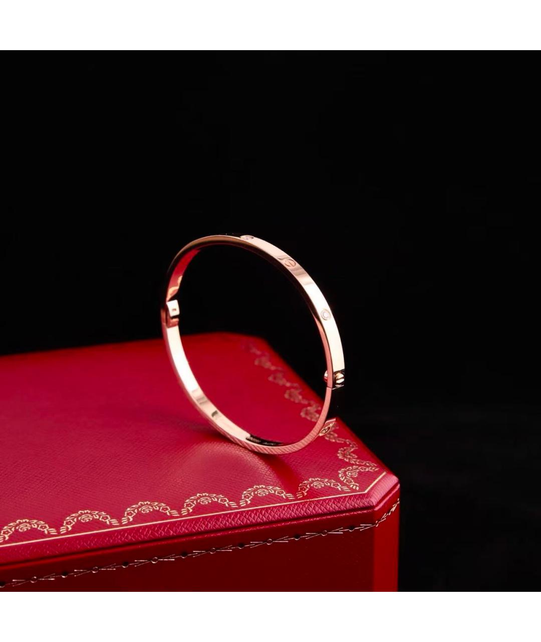 CARTIER Золотой браслет из розового золота, фото 3