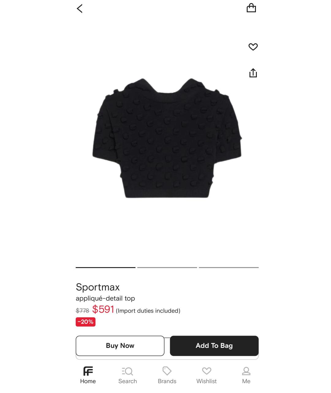 SPORTMAX Черный джемпер / свитер, фото 6