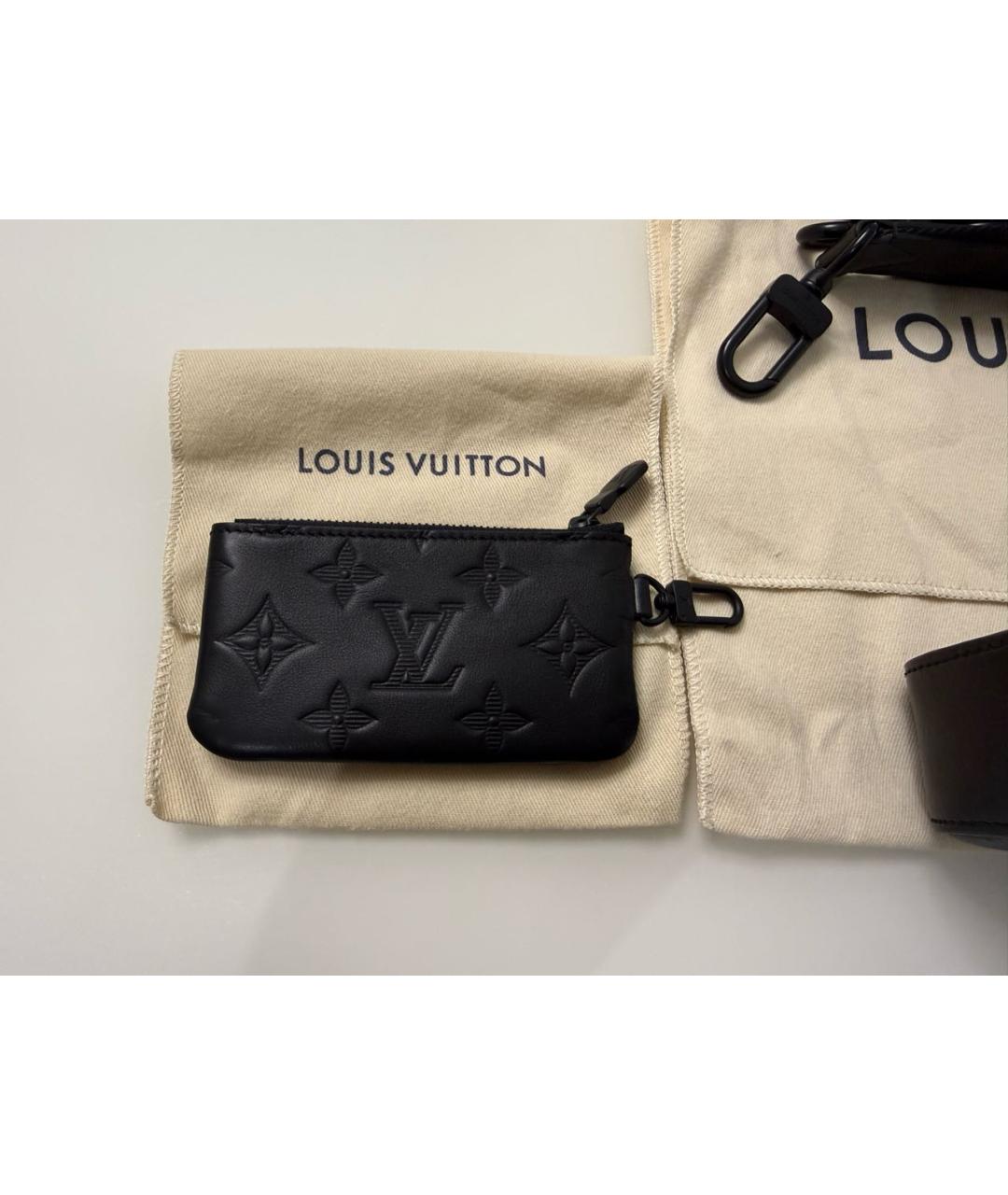 LOUIS VUITTON Черная сумка на плечо, фото 3