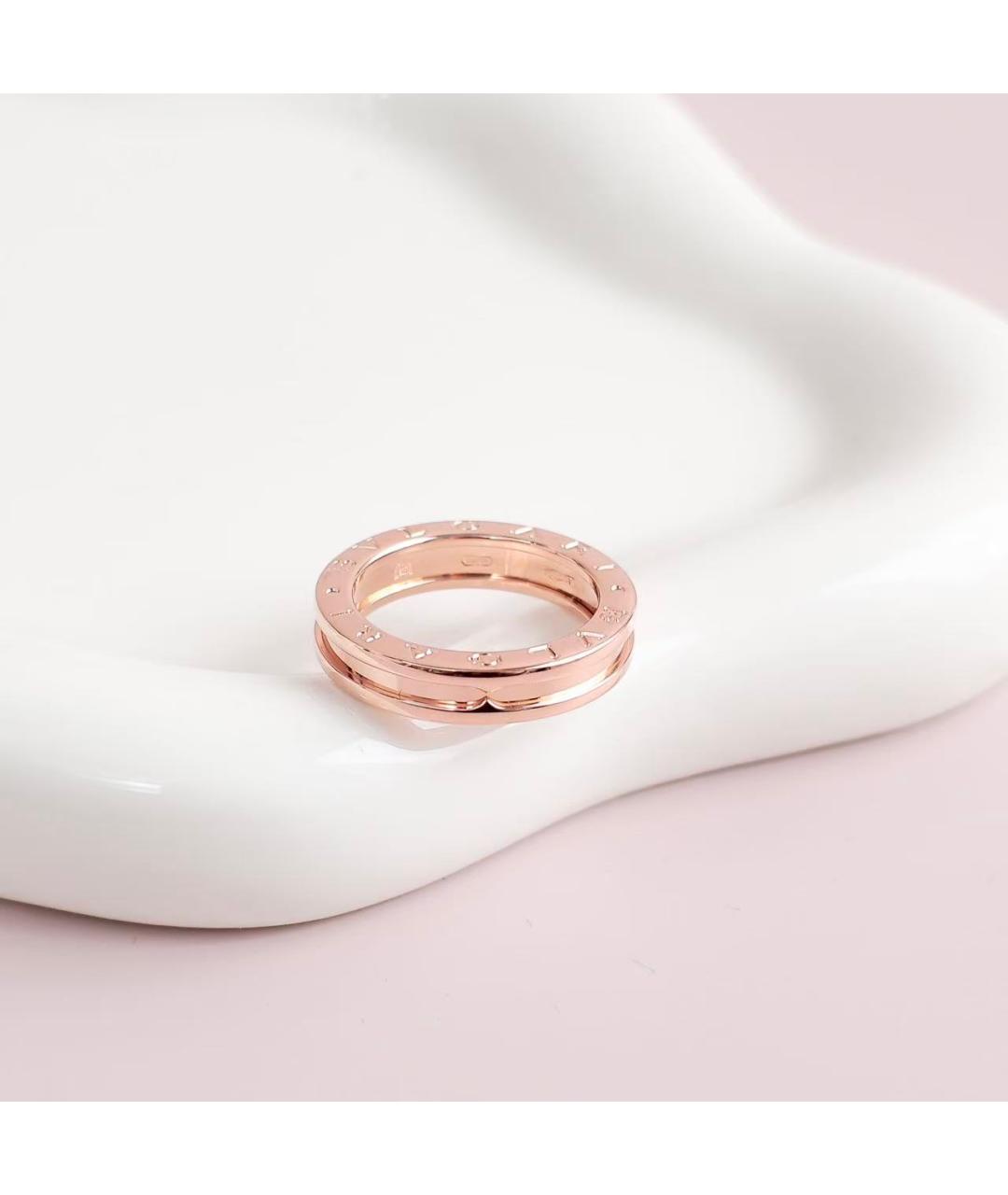 BVLGARI Золотое кольцо из розового золота, фото 4