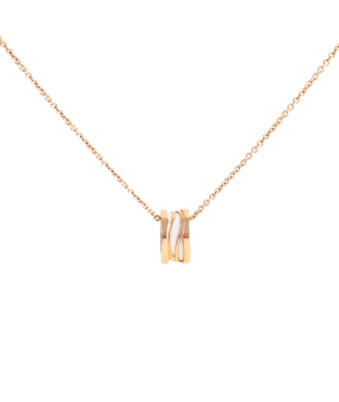 BVLGARI Золотое колье из розового золота, фото 1