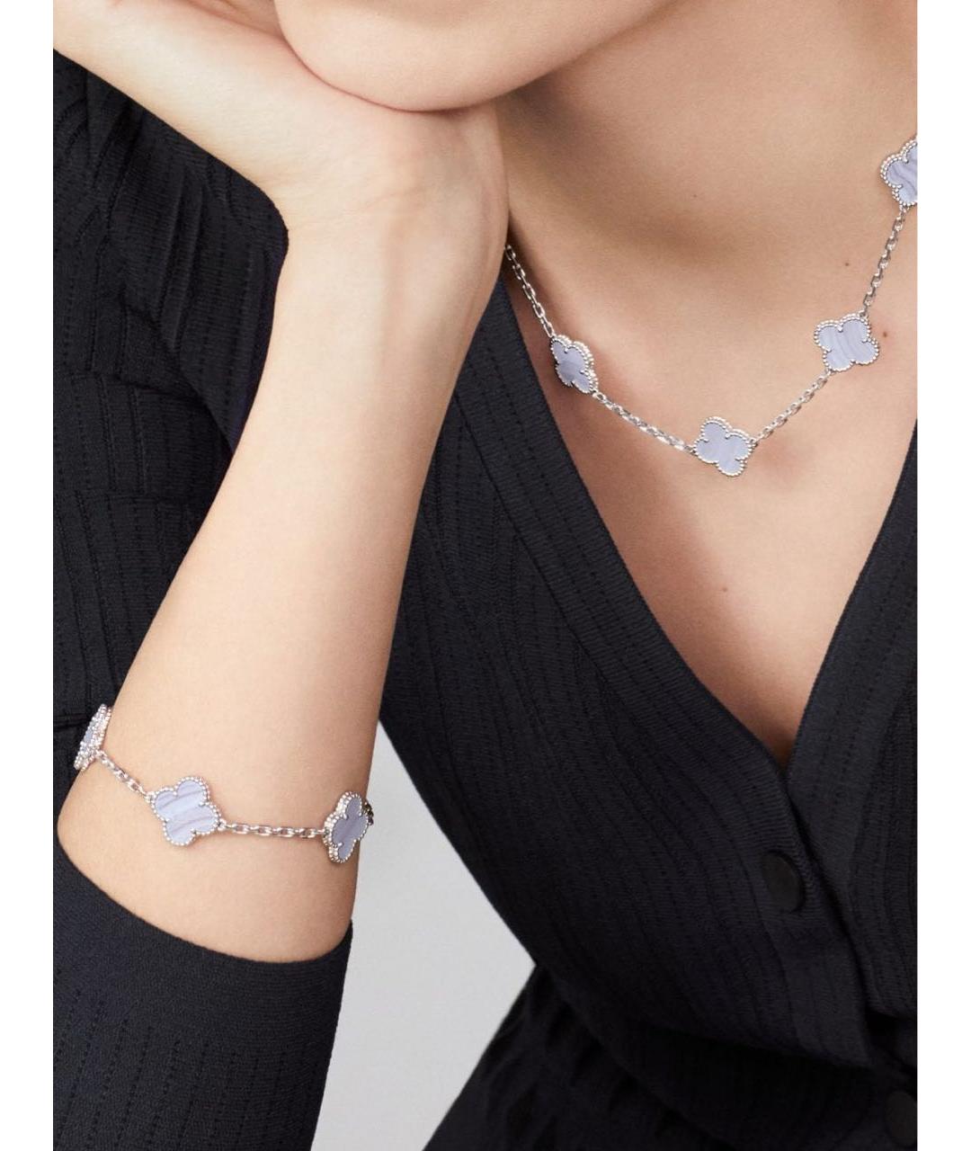 VAN CLEEF & ARPELS Мульти платиновая подвеска, фото 2