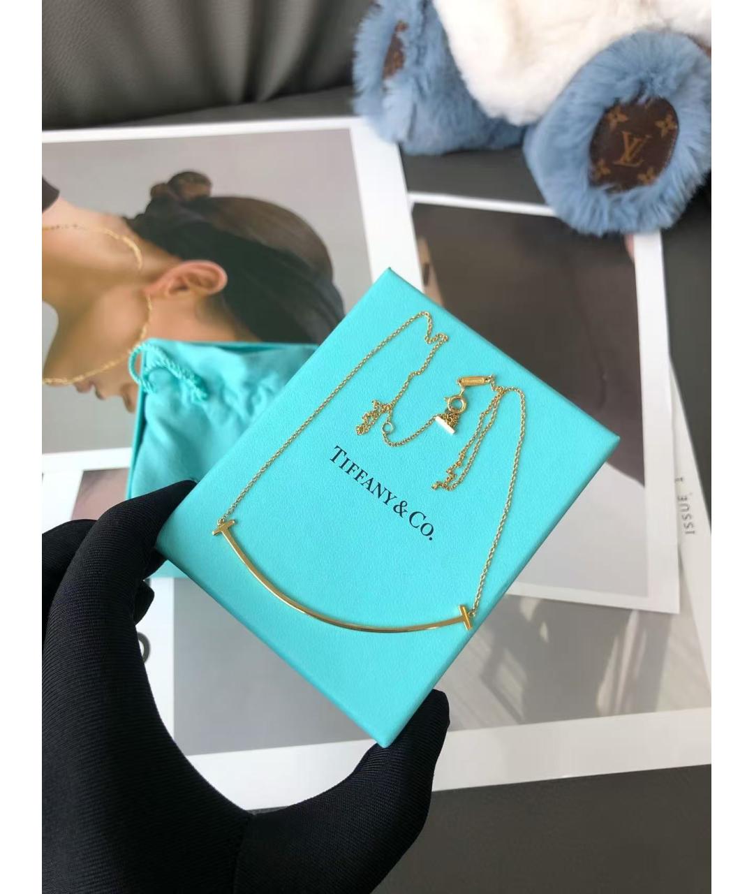 TIFFANY&CO Золотое колье из желтого золота, фото 4