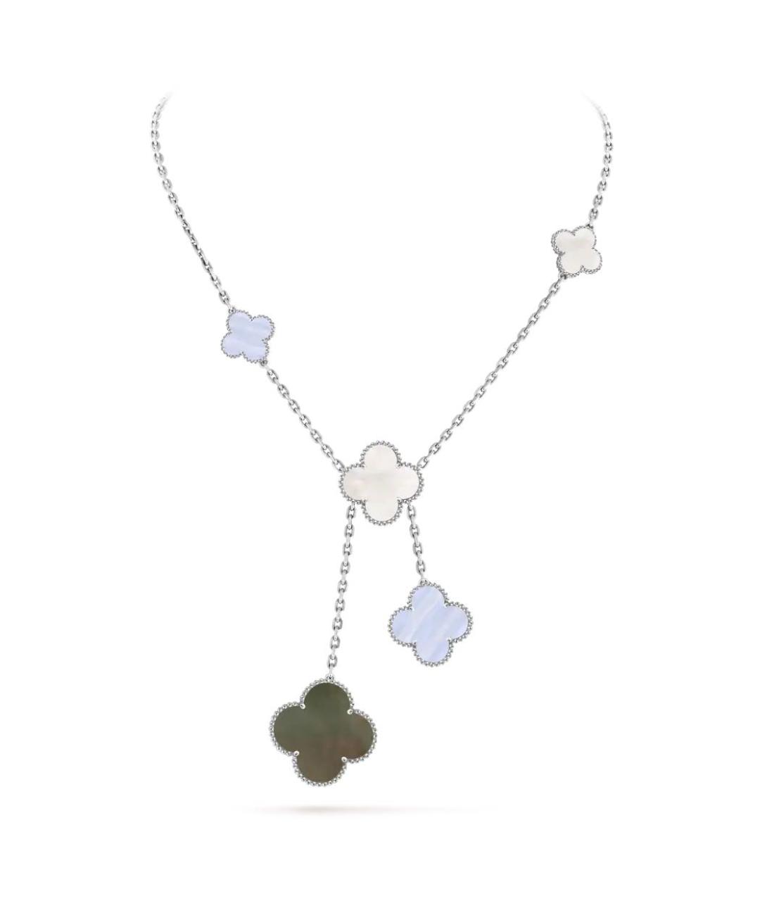 VAN CLEEF & ARPELS Мульти подвеска из белого золота, фото 1