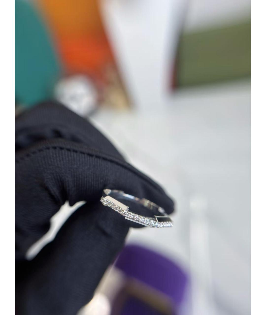 GUCCI Серебряное кольцо из белого золота, фото 5