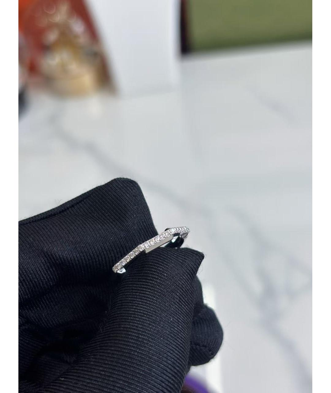 GUCCI Серебряное кольцо из белого золота, фото 2
