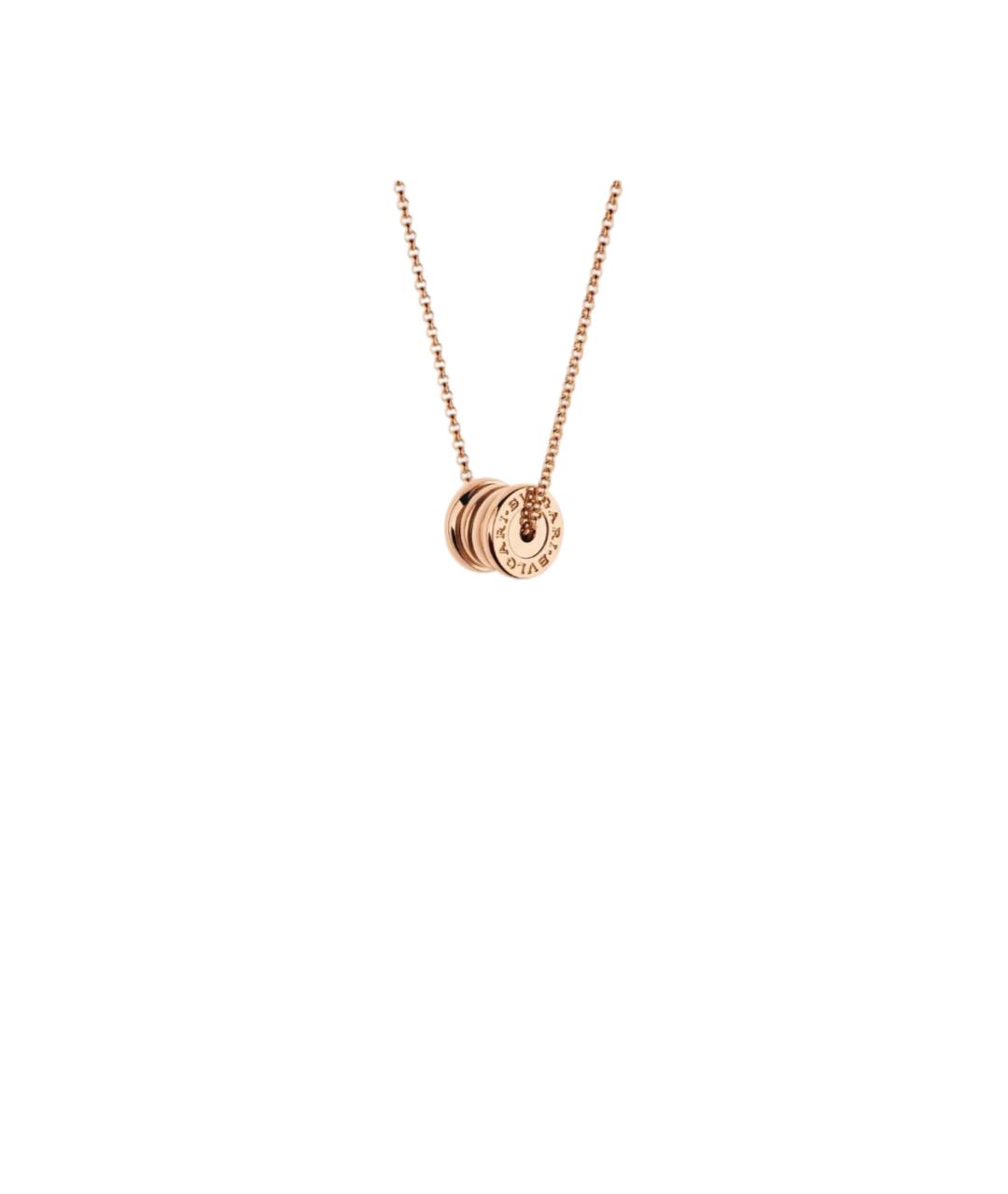 BVLGARI Золотое колье из розового золота, фото 6