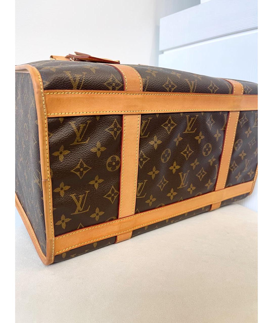 LOUIS VUITTON Коричневая дорожная/спортивная сумка, фото 4