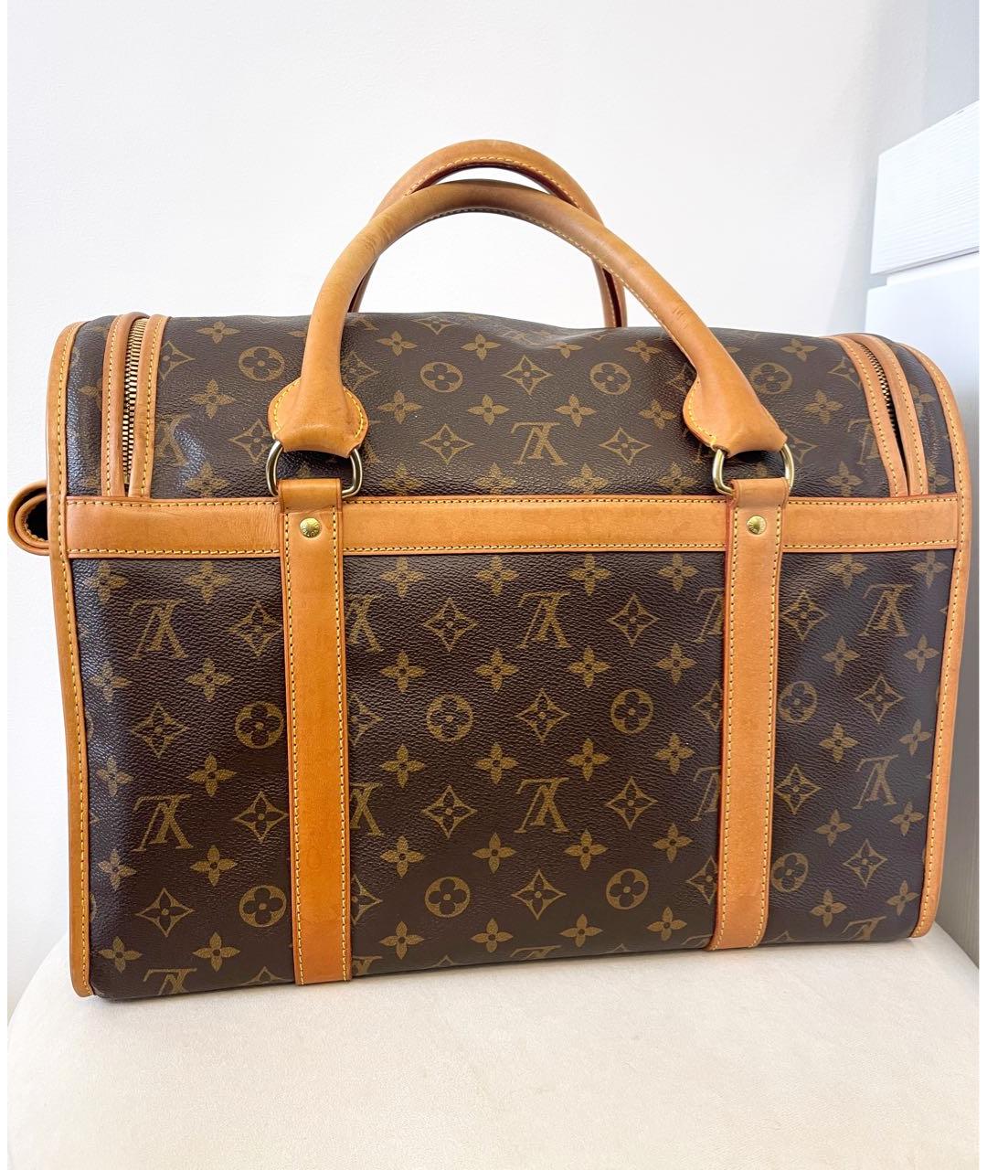 LOUIS VUITTON Коричневая дорожная/спортивная сумка, фото 3